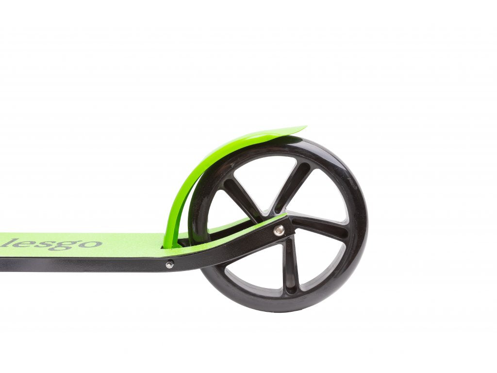 Folding Adult Kick Scooter Halifax – Alesgo Galaxic BWS-200 Green & Red
