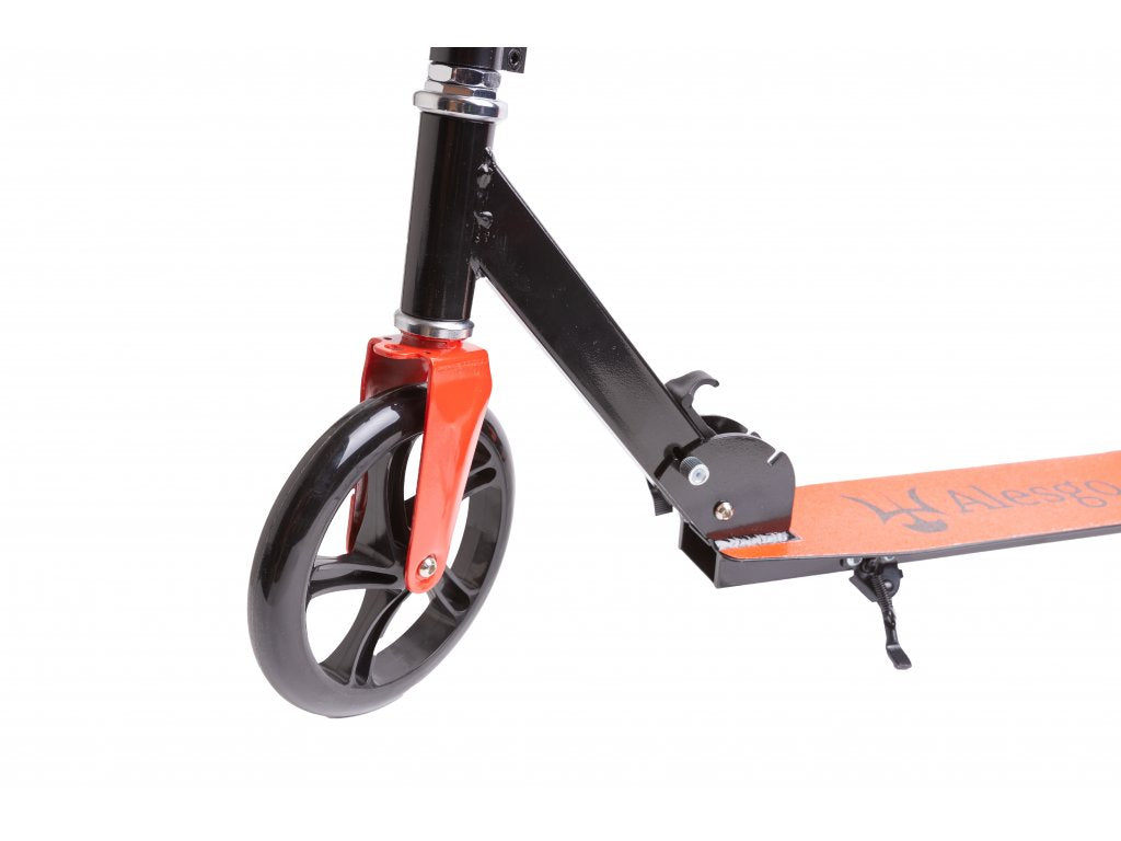 Folding Adult Kick Scooter Halifax – Alesgo Galaxic BWS-200 Green & Red
