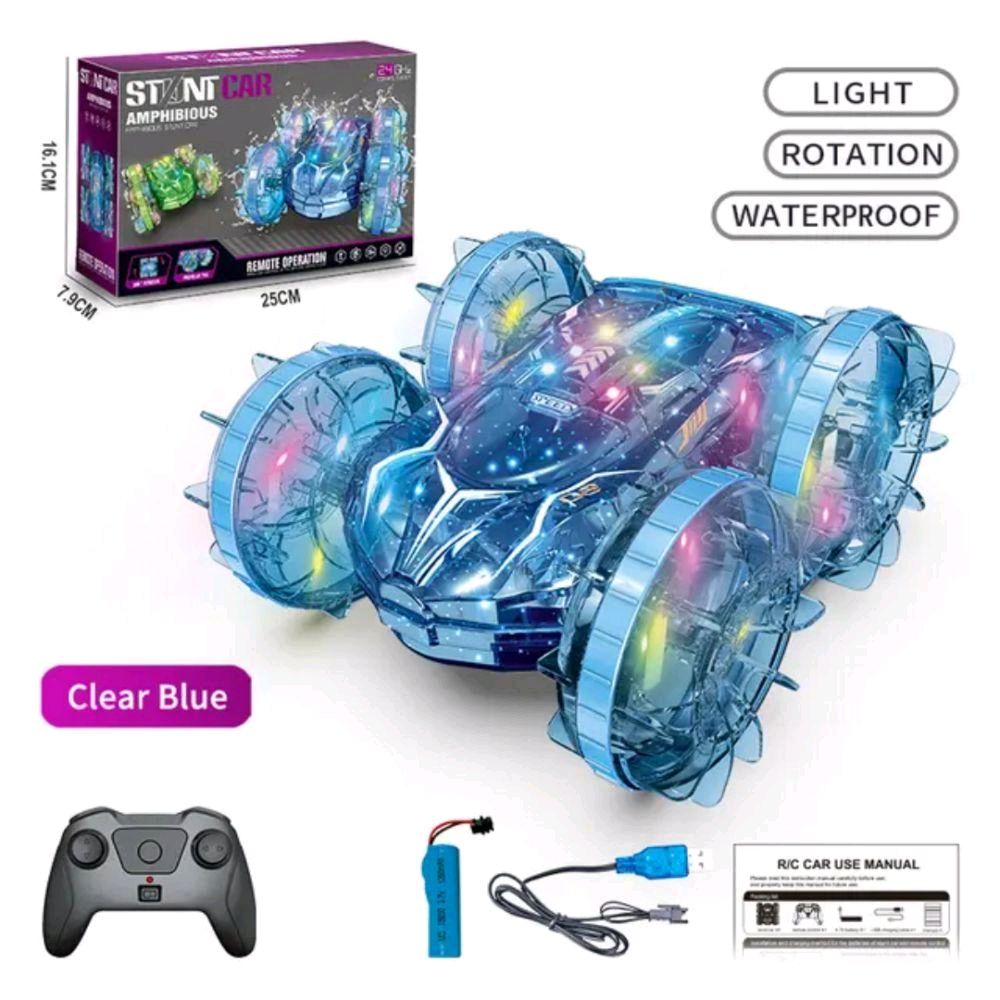 Waterproof RC Stunt Car with Lights – Double-Sided 2.4G Remote Control Near Halifax