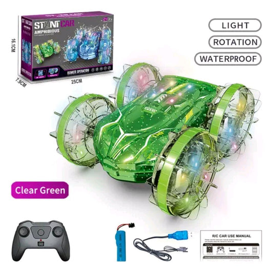 Waterproof RC Stunt Car with Lights – Double-Sided 2.4G Remote Control Near Halifax